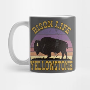 Bison Life Yellowstone Mug